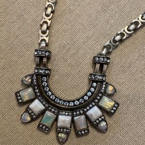 Lunette Long Pendant Necklace